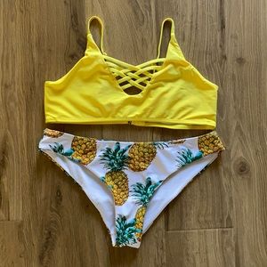 Yellow Pineapple bikini